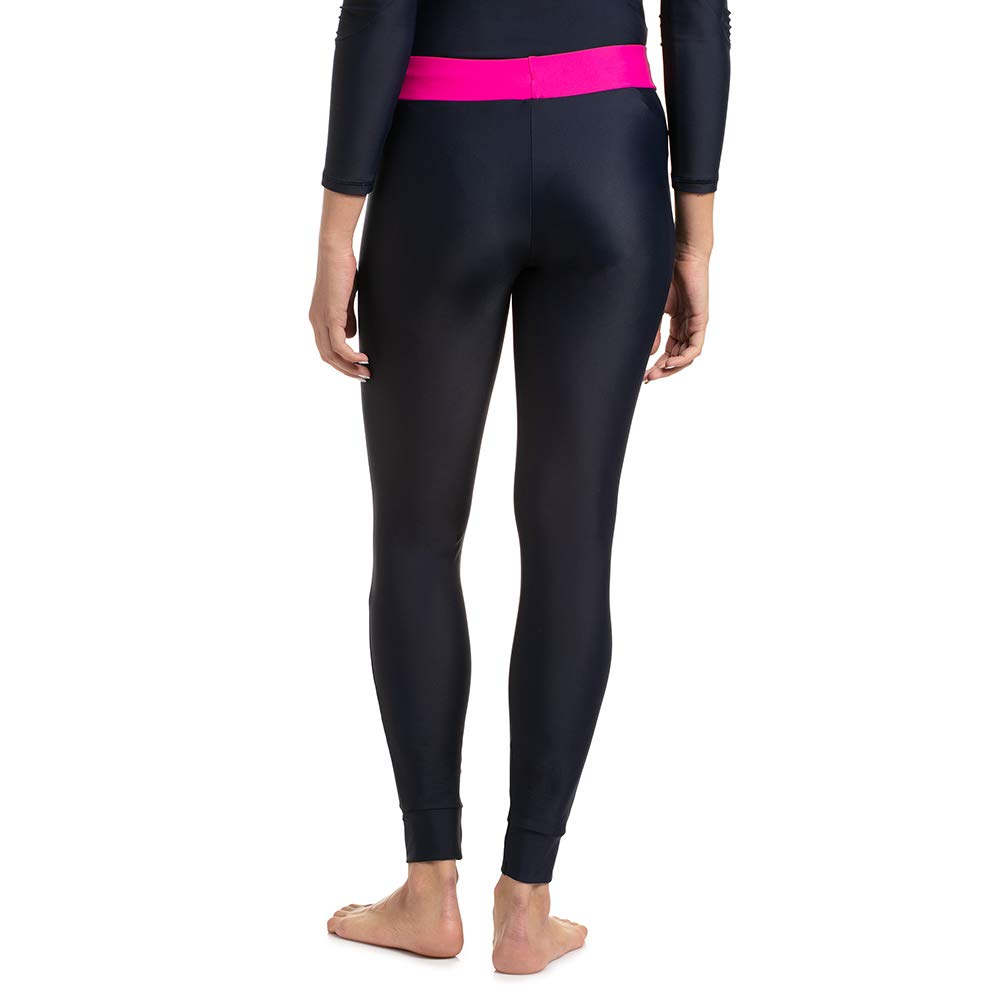 Speedo Active Contrast Legging for Women (Color: True Navy/Electric Pink) - Best Price online Prokicksports.com