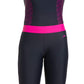 Speedo Active Contrast Legging for Women (Color: True Navy/Electric Pink) - Best Price online Prokicksports.com
