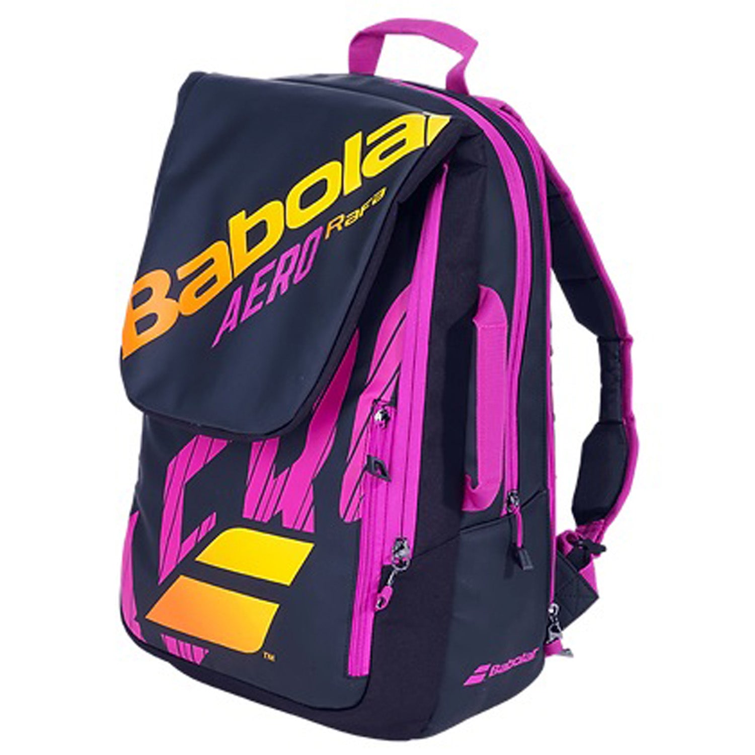 Babolat 753097-363 Pure Aero Rafa  Backpack , Black/Orange/Purple - Best Price online Prokicksports.com
