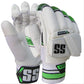 SS Ranjimax RH Batting Gloves, White/Green - Best Price online Prokicksports.com