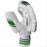 SS Ranjimax RH Batting Gloves, White/Green - Best Price online Prokicksports.com