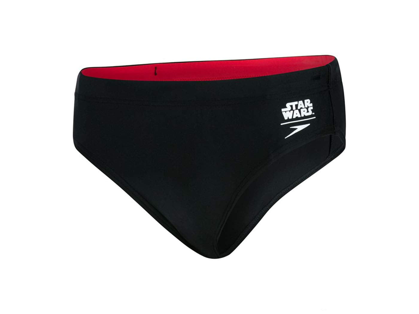 Speedo Star Wars Brief Trooper Logo Black For Boys - White - Risk Red - Best Price online Prokicksports.com