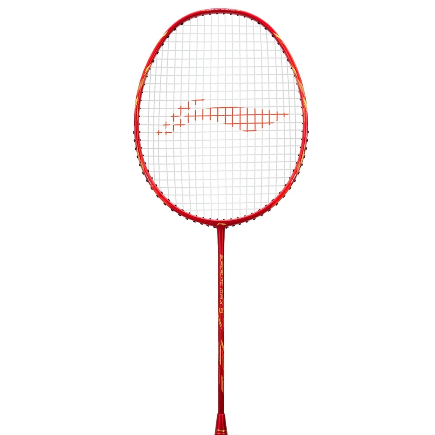 Li-Ning G-Force Superlite Max 9 Strung Badminton Racquet, Red/Gold - Best Price online Prokicksports.com