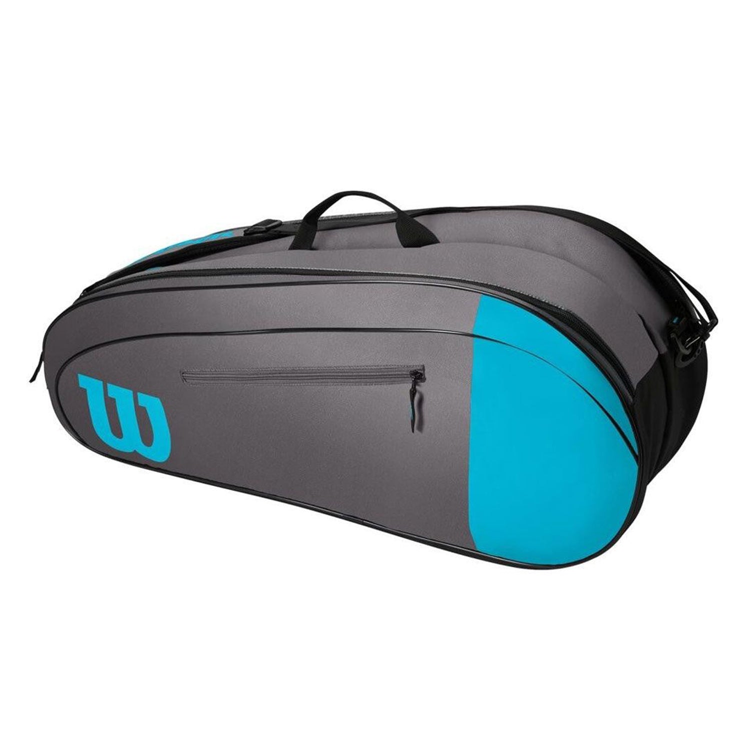 Wilson Team 6PK Tennis Racquet Bag , Blue/Grey - Best Price online Prokicksports.com