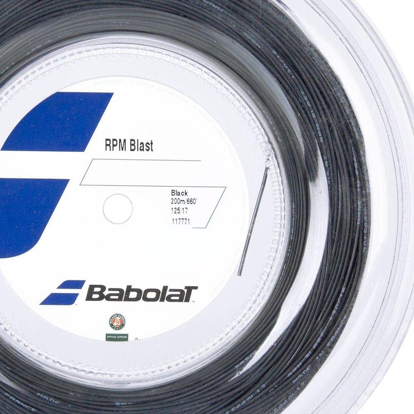 Babolat RPM Blast Tennis String Reel - Black - Best Price online Prokicksports.com