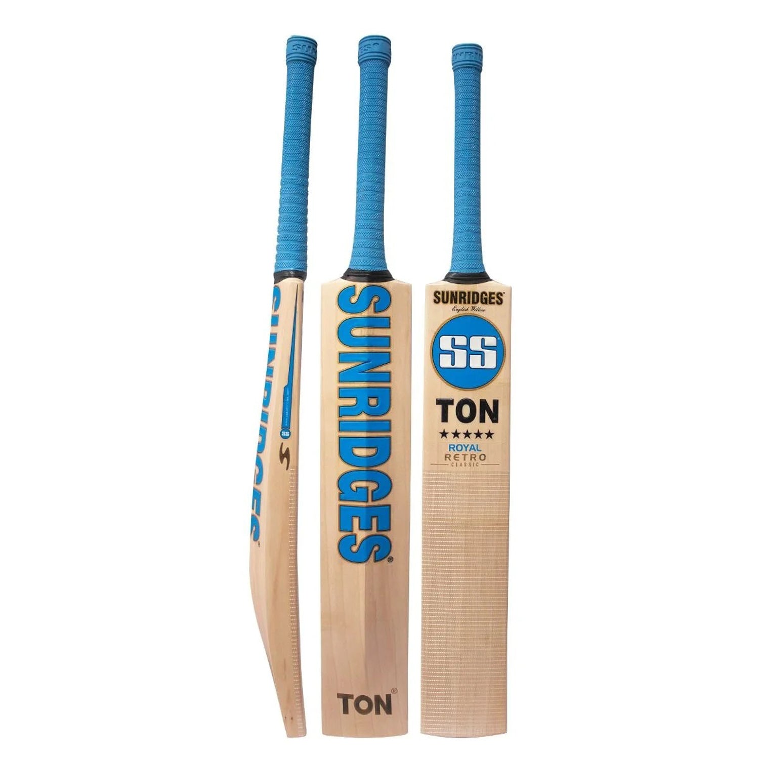 SS Ton Retro Royal Classic English Willow Cricket Bat - Best Price online Prokicksports.com