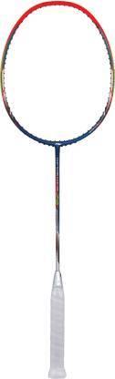 Li-Ning Windstorm 72 Unstrung Professional Badminton Racquet - Navy/Orange - Best Price online Prokicksports.com