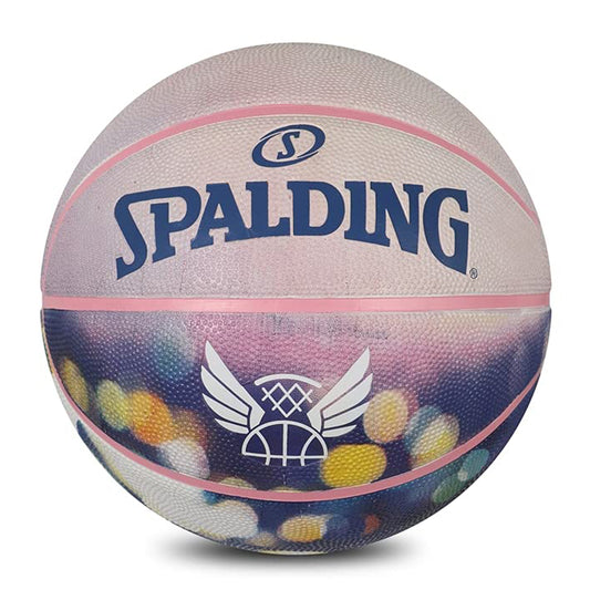 Spalding Night Fall Basketball ,Multi color - Size 7 - Best Price online Prokicksports.com