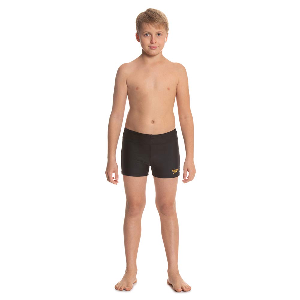 Speedo Essential Houston Aquashort for Boys (Color: Black/Mango) - Best Price online Prokicksports.com