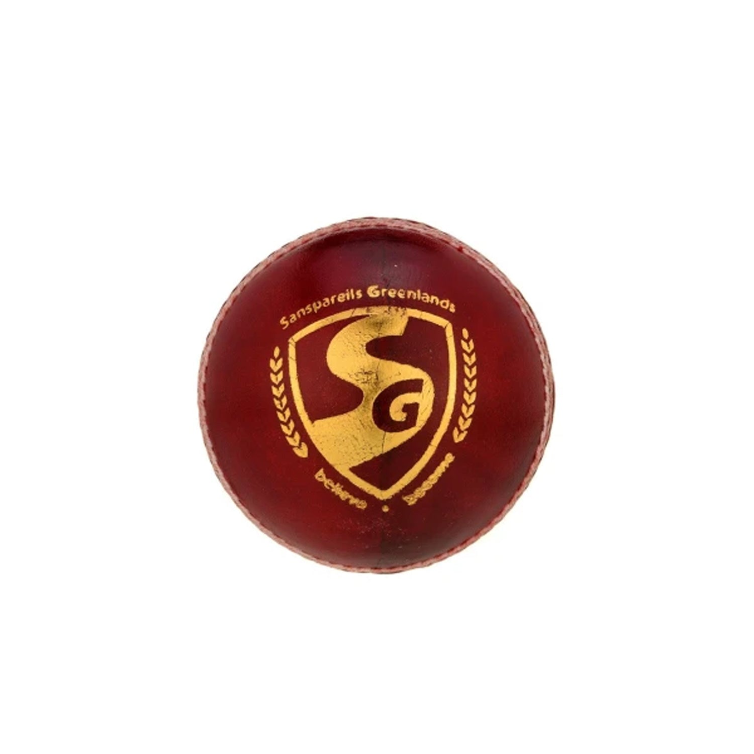 SG Club High Quality Four-Piece Water Proof Cricket Leather Ball, 1PC - Best Price online Prokicksports.com