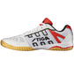 Stiga Liner-II Professional Table Tennis Shoes - White/Red - Best Price online Prokicksports.com