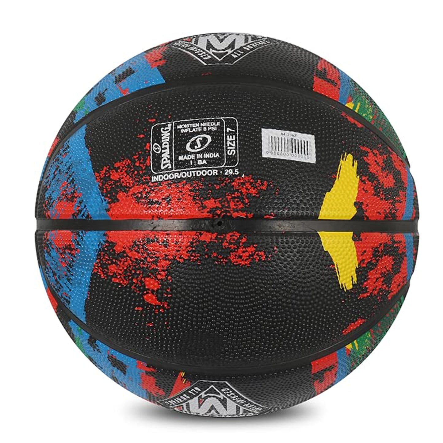 Spalding Marble Basketball ,Black/Red, Size 7 - Best Price online Prokicksports.com