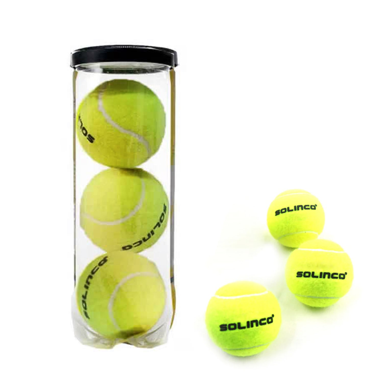 Solinco Pro Performance Tennis Ball, 24 Cans (72 Balls)