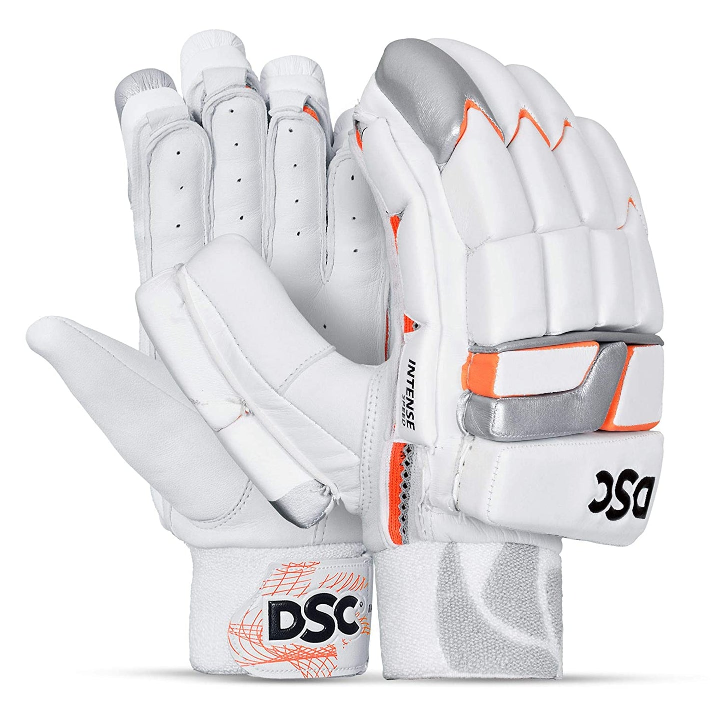 DSC Intense Speed RH Batting Gloves , White - Best Price online Prokicksports.com