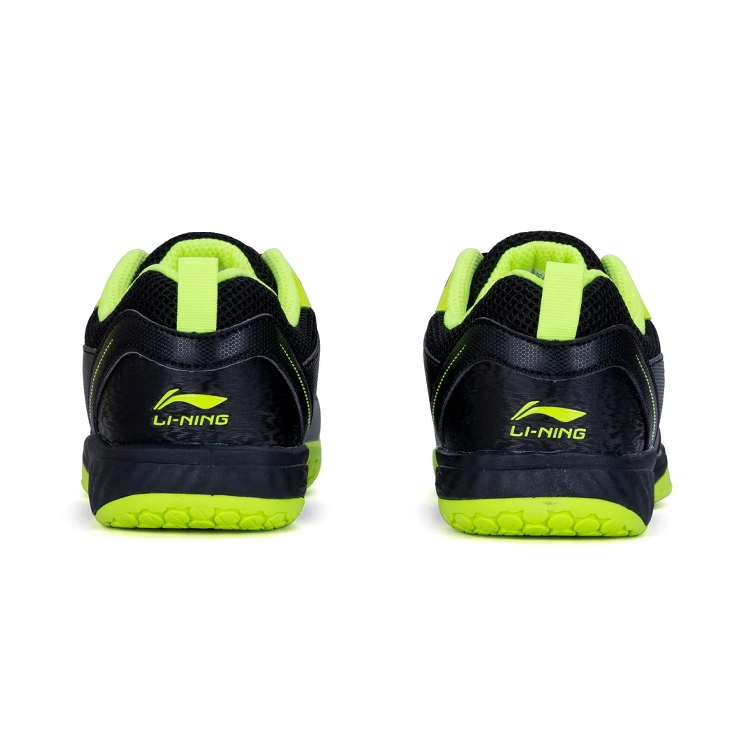 Li-Ning Ultra III Non Marking Badminton Shoe, Black/Lime - Best Price online Prokicksports.com