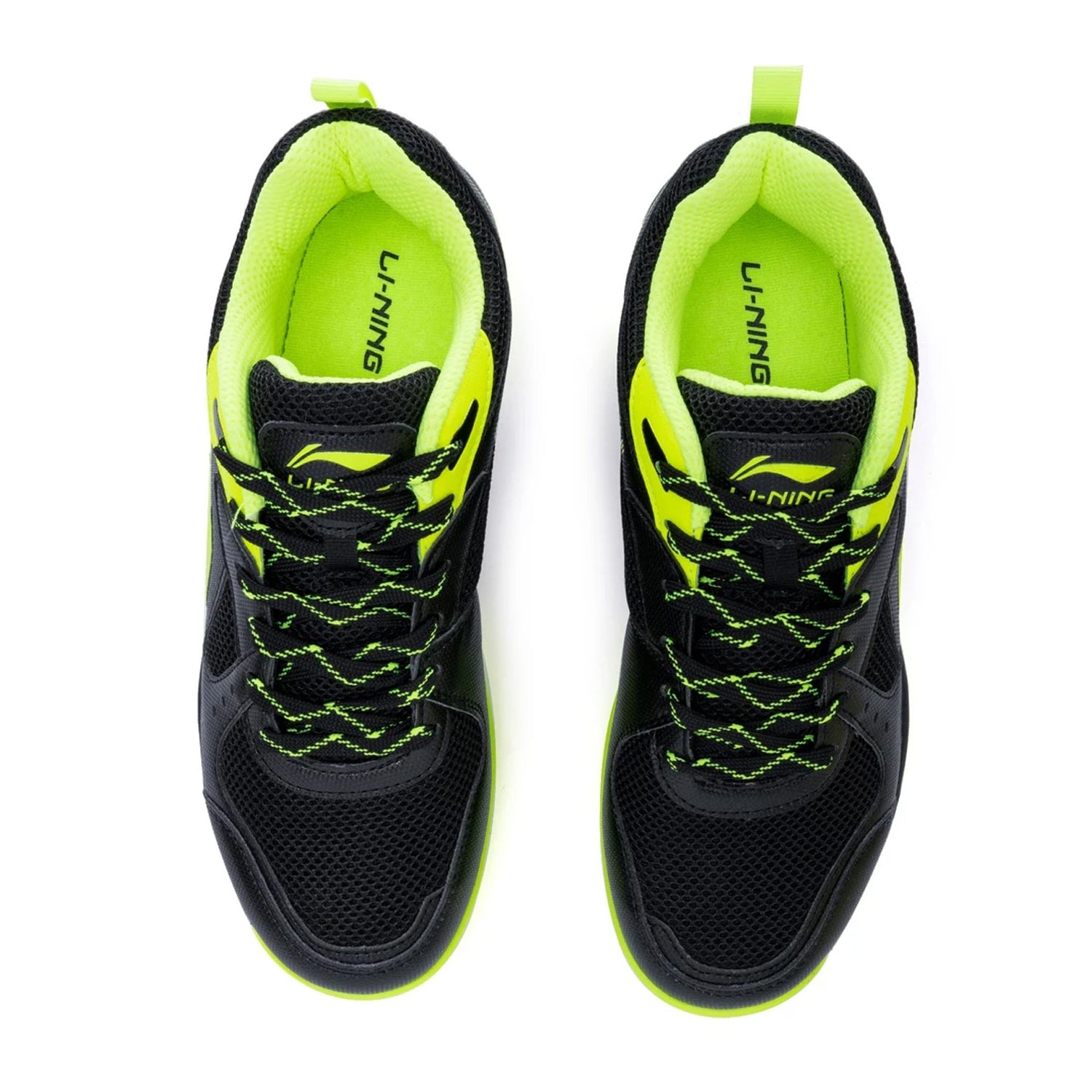 Li-Ning Ultra III Non Marking Badminton Shoe, Black/Lime - Best Price online Prokicksports.com