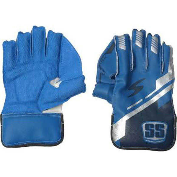 SS Catcher Wicket Keeping Gloves, Blue