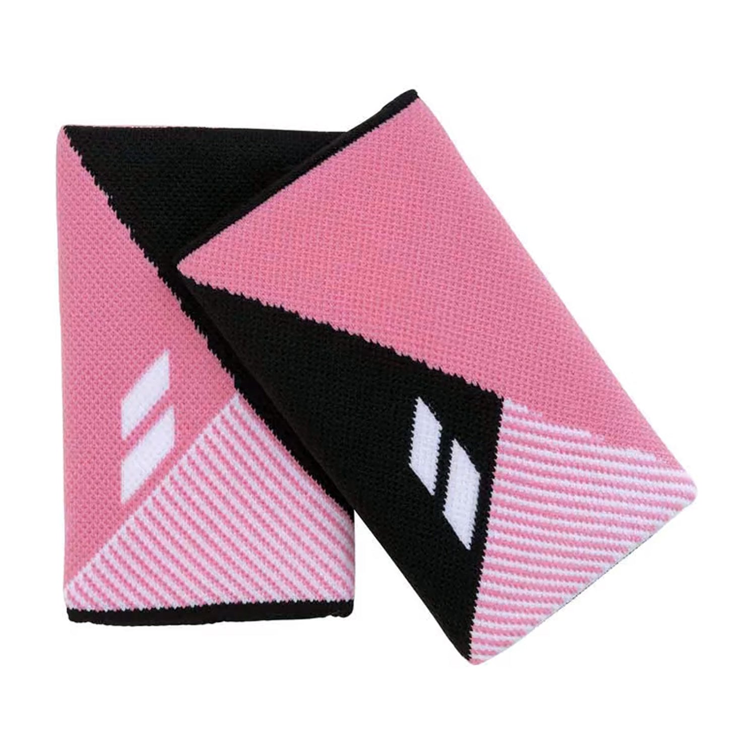 Babolat Reversible Jumbo Wristband, Black/Geranium Pink - Best Price online Prokicksports.com