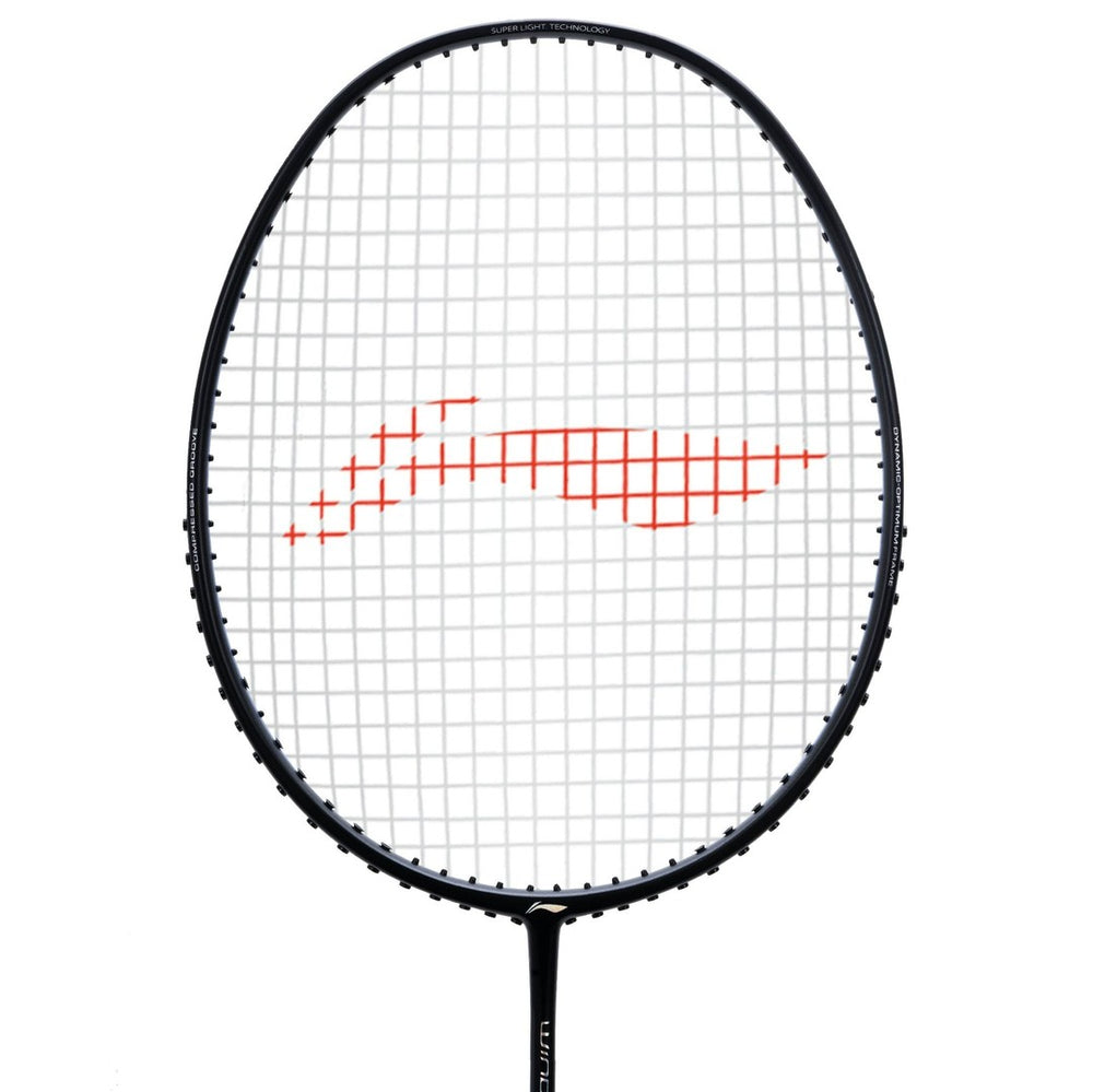 Li-Ning Wind Lite Stealth Strung Badminton Racket - 77 Grams - Best Price online Prokicksports.com