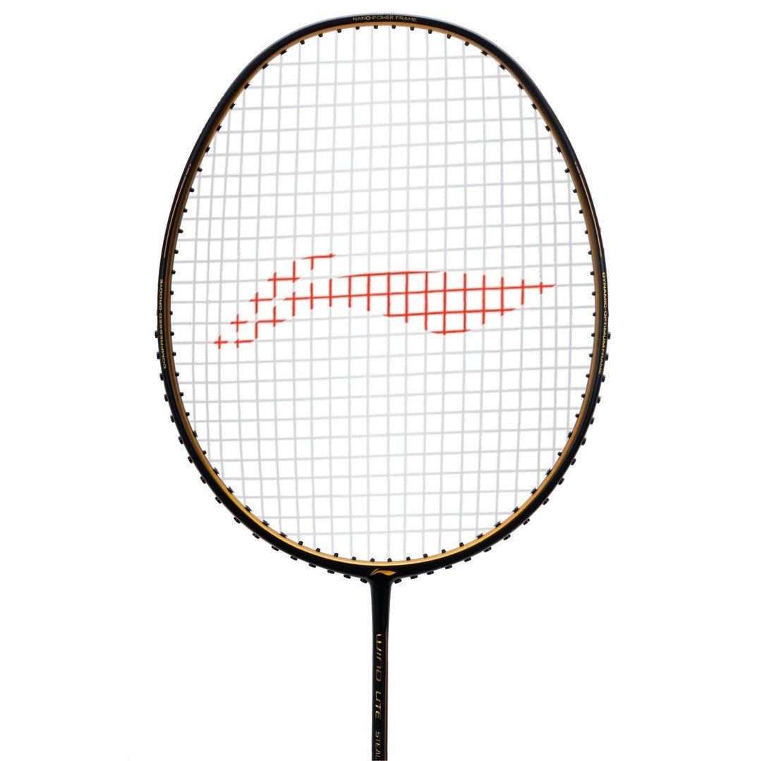 Li-Ning Wind Lite Stealth Strung Badminton Racket - 80 Grams - Best Price online Prokicksports.com