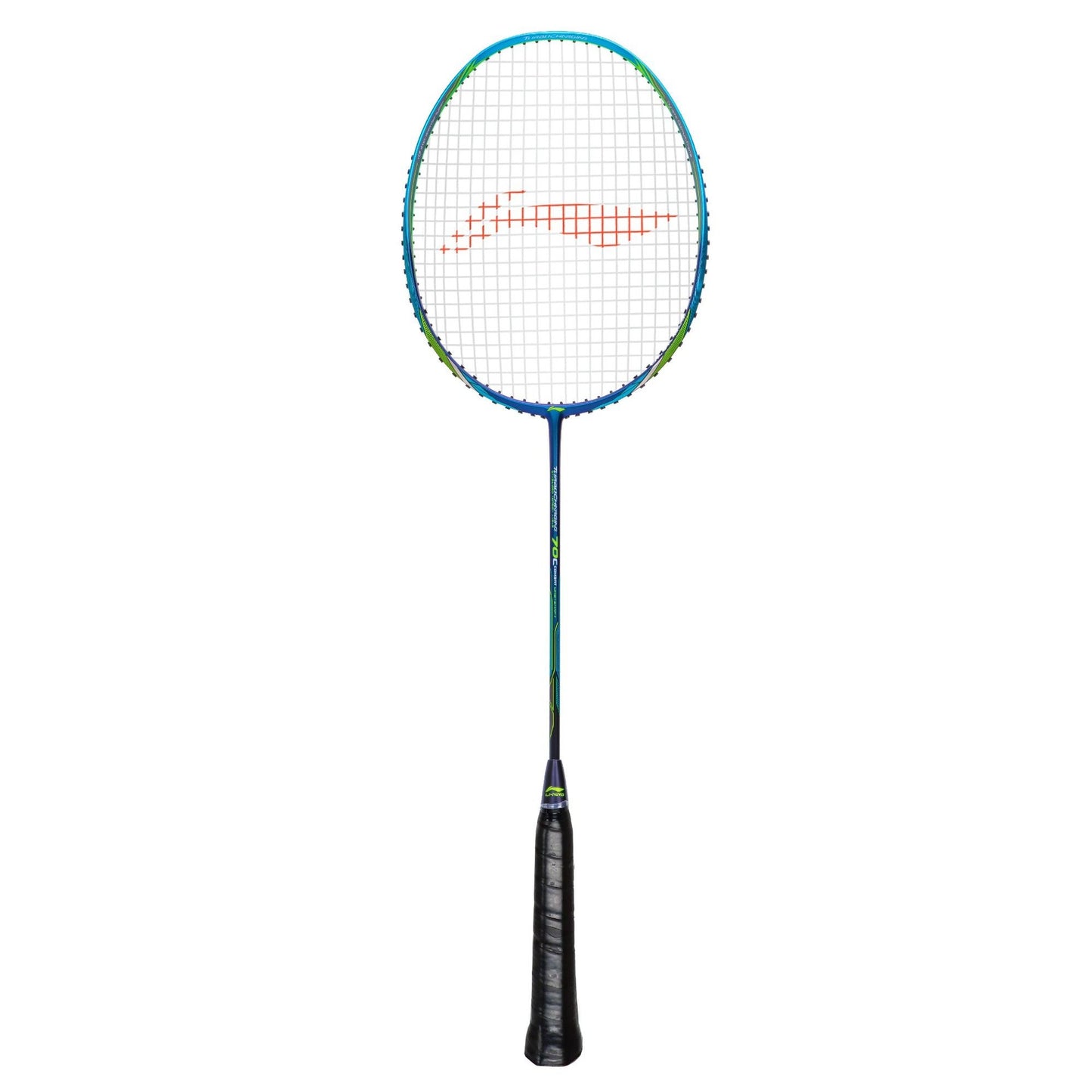 Li-Ning Turbo Charging 70C Combat Carbon Fibre Badminton Racquet - Glamour Blue - Best Price online Prokicksports.com