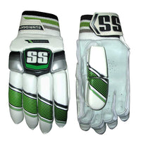 SS Tournament RH Batting Gloves, White/Green - Best Price online Prokicksports.com