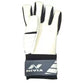 Nivia Torrido Football Goalkeeper Gloves, Medium - White/Grey - Best Price online Prokicksports.com