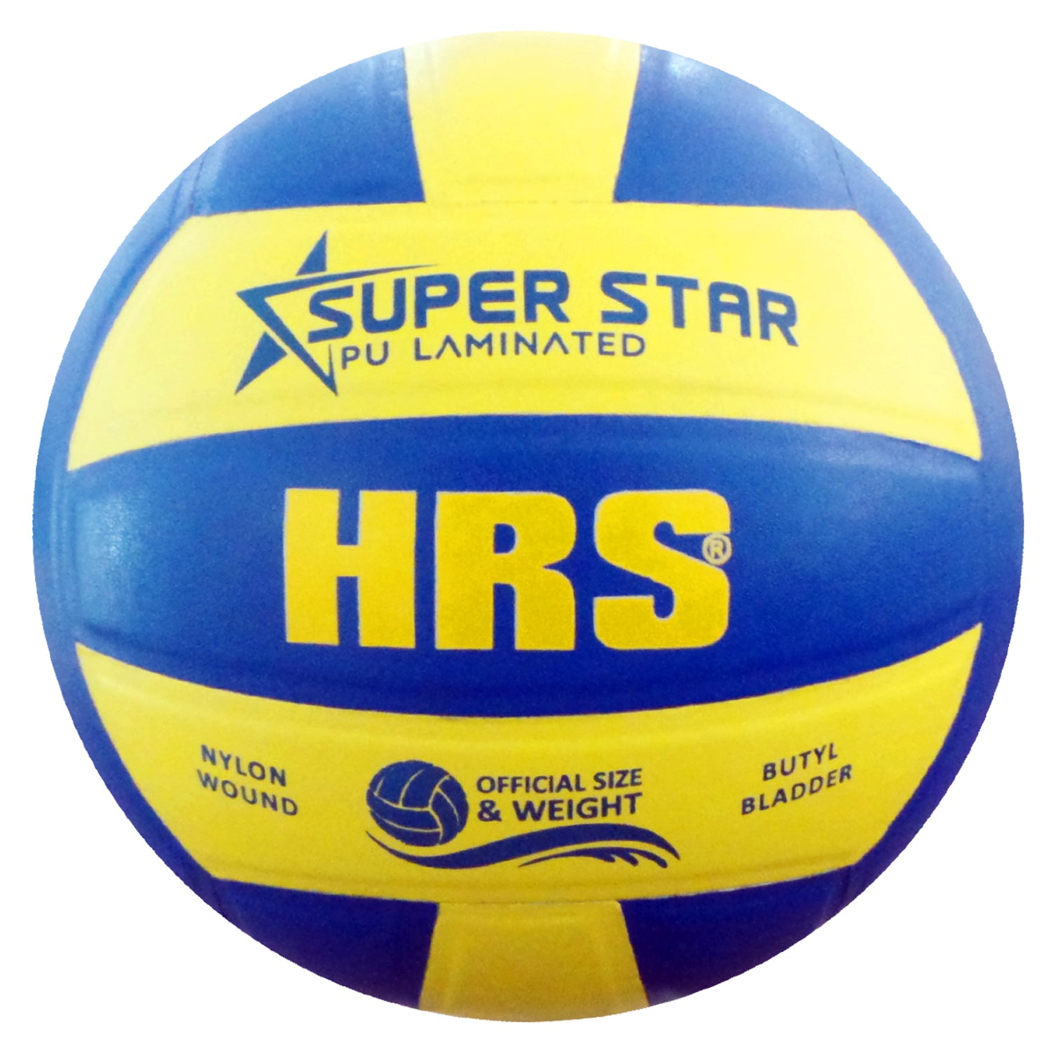 HRS Super Star Vollyball, Blue/Yellow - Best Price online Prokicksports.com