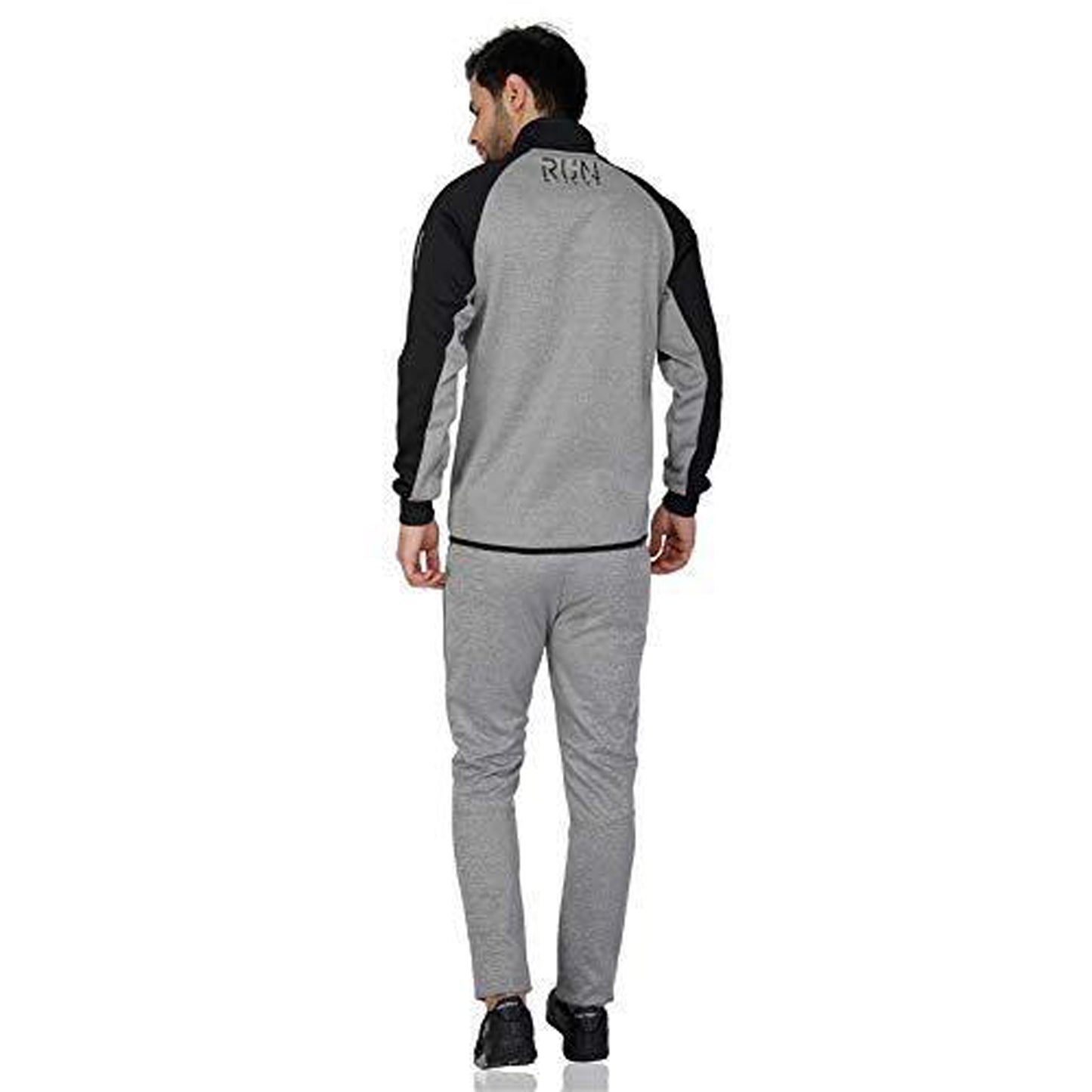 Vector X Black Sterling Mens Lightweight Sports Track Suit Light Grey/Black - Best Price online Prokicksports.com