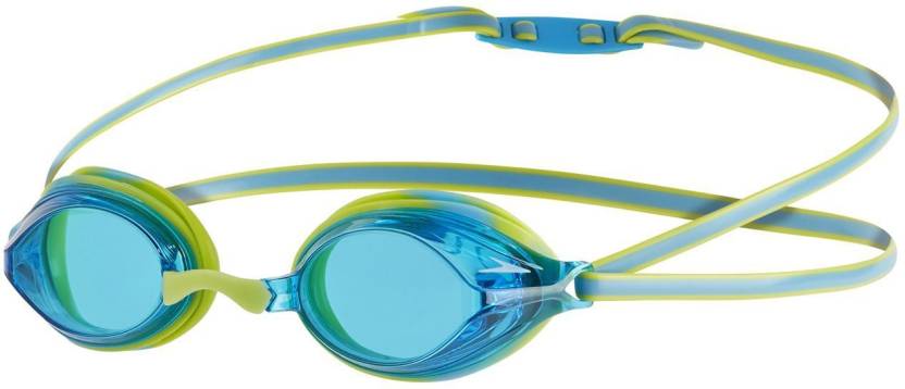 Speedo 811323B994 Blend Vengeance Goggles, Kids (Green/Blue) - Best Price online Prokicksports.com