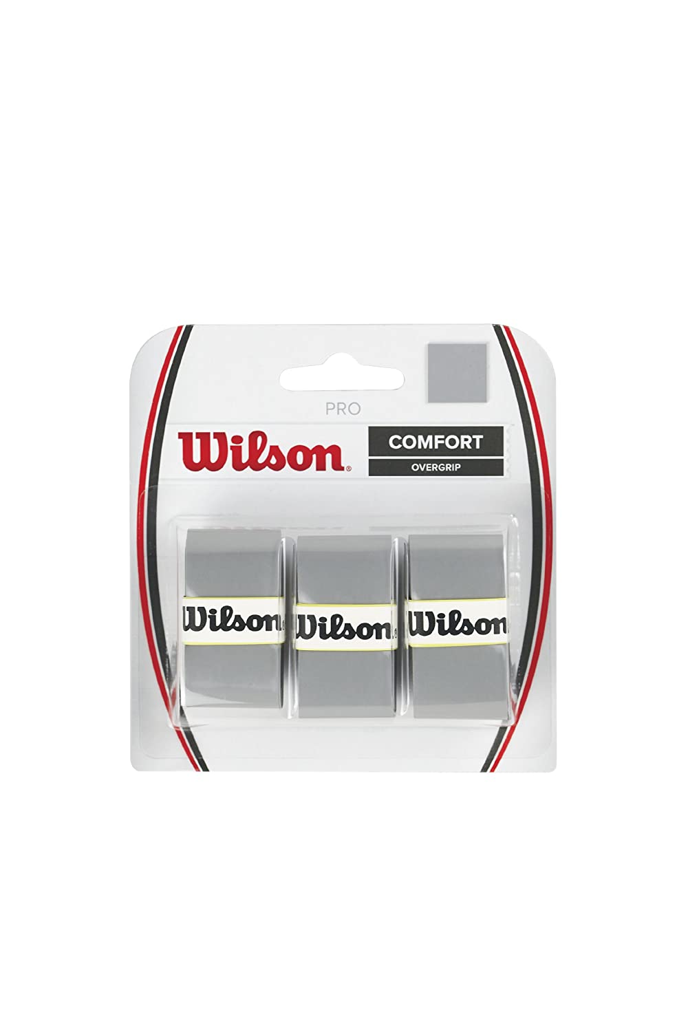Wilson Pro Comfort Overgrip Tennis Grip (Grey) - Best Price online Prokicksports.com
