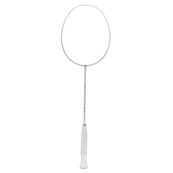 Li-Ning XIPHOS X1 Unstrung Badminton Racquet , White/Silver