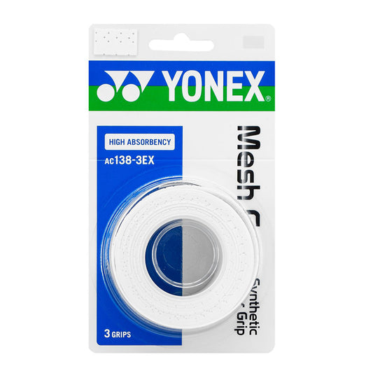 Yonex AC138-3EX Mesh Grap Synthetic Over Grip - Best Price online Prokicksports.com