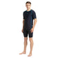 Speedo Men's Short Sleeve Sun Top (True Navy/Pool) - Best Price online Prokicksports.com