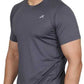 Vector X Sweat Control Men's Round Neck Compression Gym T-Shirt, Grey - Best Price online Prokicksports.com