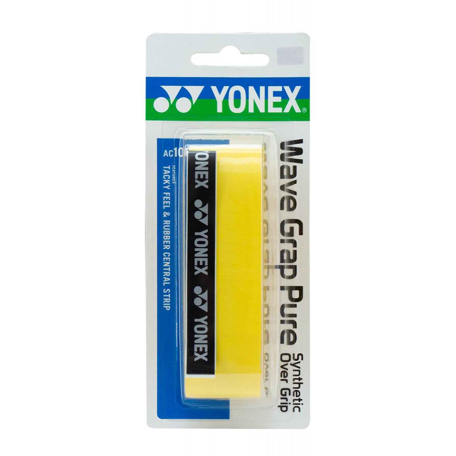 Yonex AC108WEX Wave Grap Pure Synthetic Over Grip - Best Price online Prokicksports.com