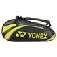 Yonex SUNR8926TH Active Racquet Badminton Kitbag, Black/Lime - Best Price online Prokicksports.com