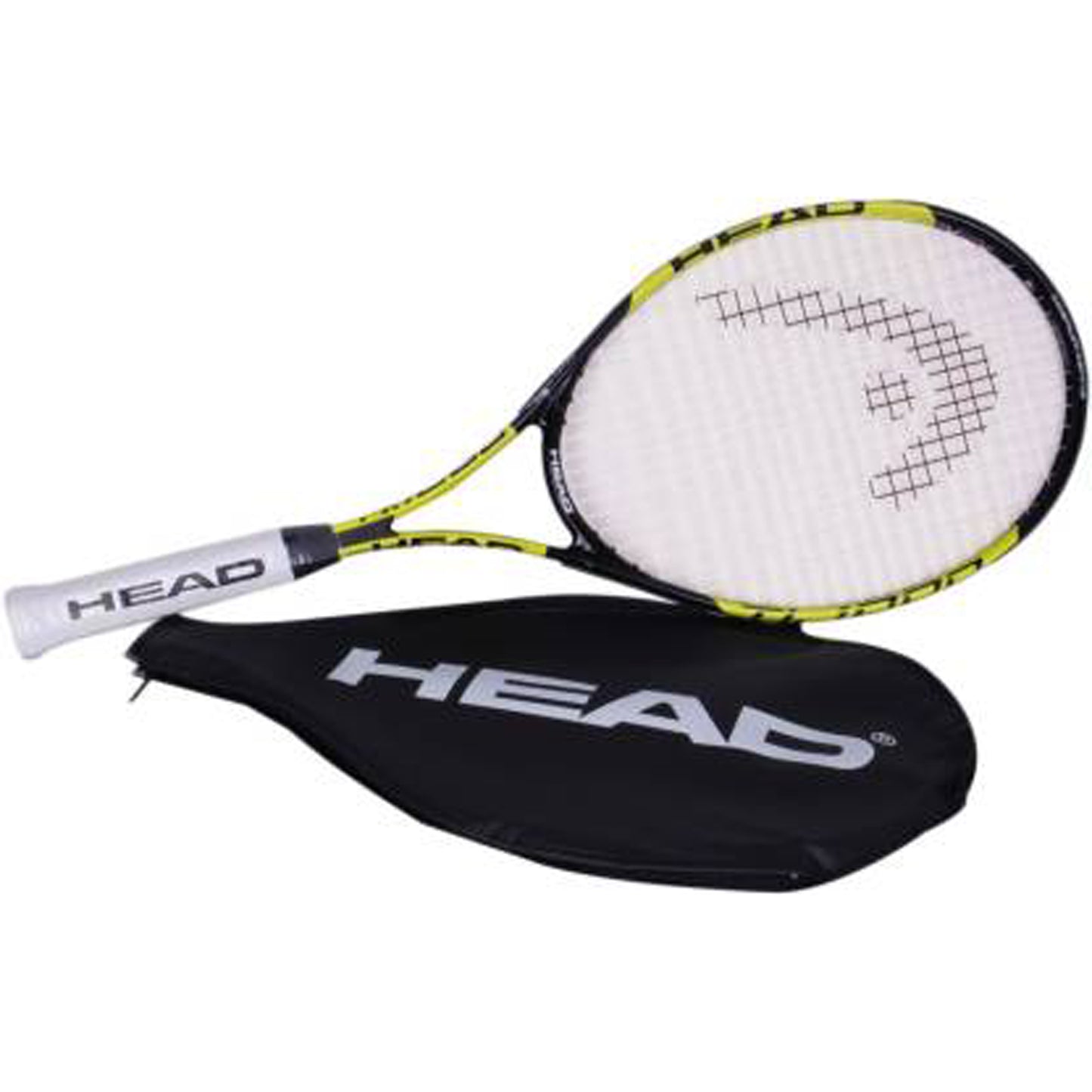 Head Titanium 1000 Strung Titanium Tennis Racquet - Black/Yellow - Best Price online Prokicksports.com